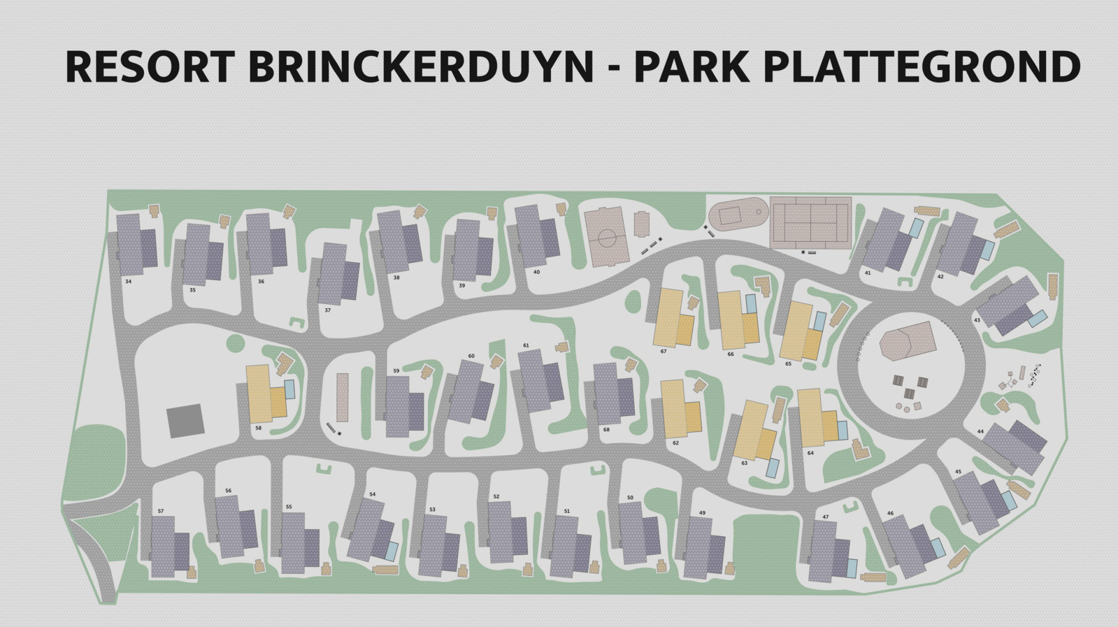 Plattegrond Landal Brinckerduyn