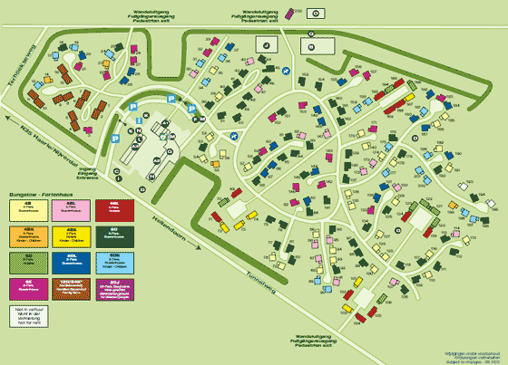 Plattegrond Landal De Hellendoornse Berg - geplaatst door Vakantiekoffer.nl