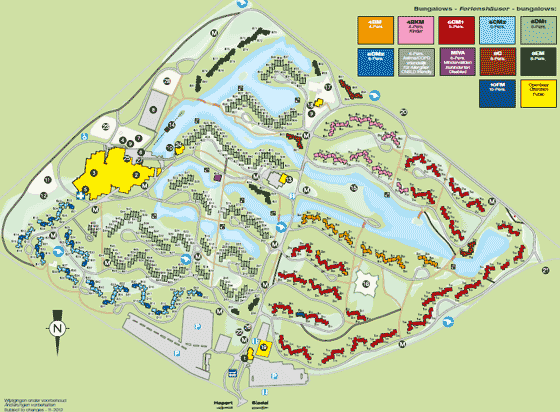 Plattegrond Landal Het Vennenbos - geplaatst door Vakantiekoffer.nl