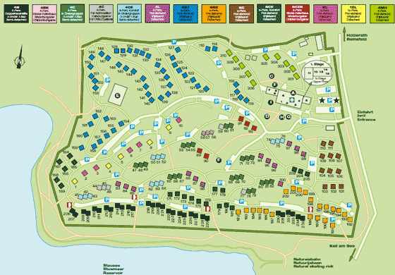 Plattegrond Landal Hochwald - geplaatst door Vakantiekoffer.nl