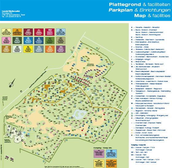 Plattegrond Landal Sluftervallei - geplaatst door Vakantiekoffer.nl