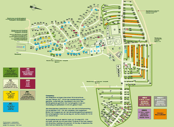 Plattegrond Landal Warsberg - geplaatst door Vakantiekoffer.nl