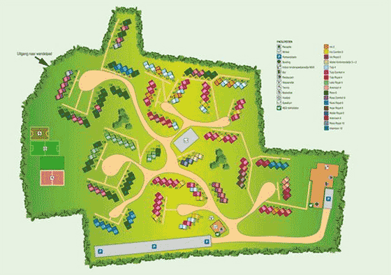 Plattegrond Schin op Geul - geplaatst door Vakantiekoffer.nl