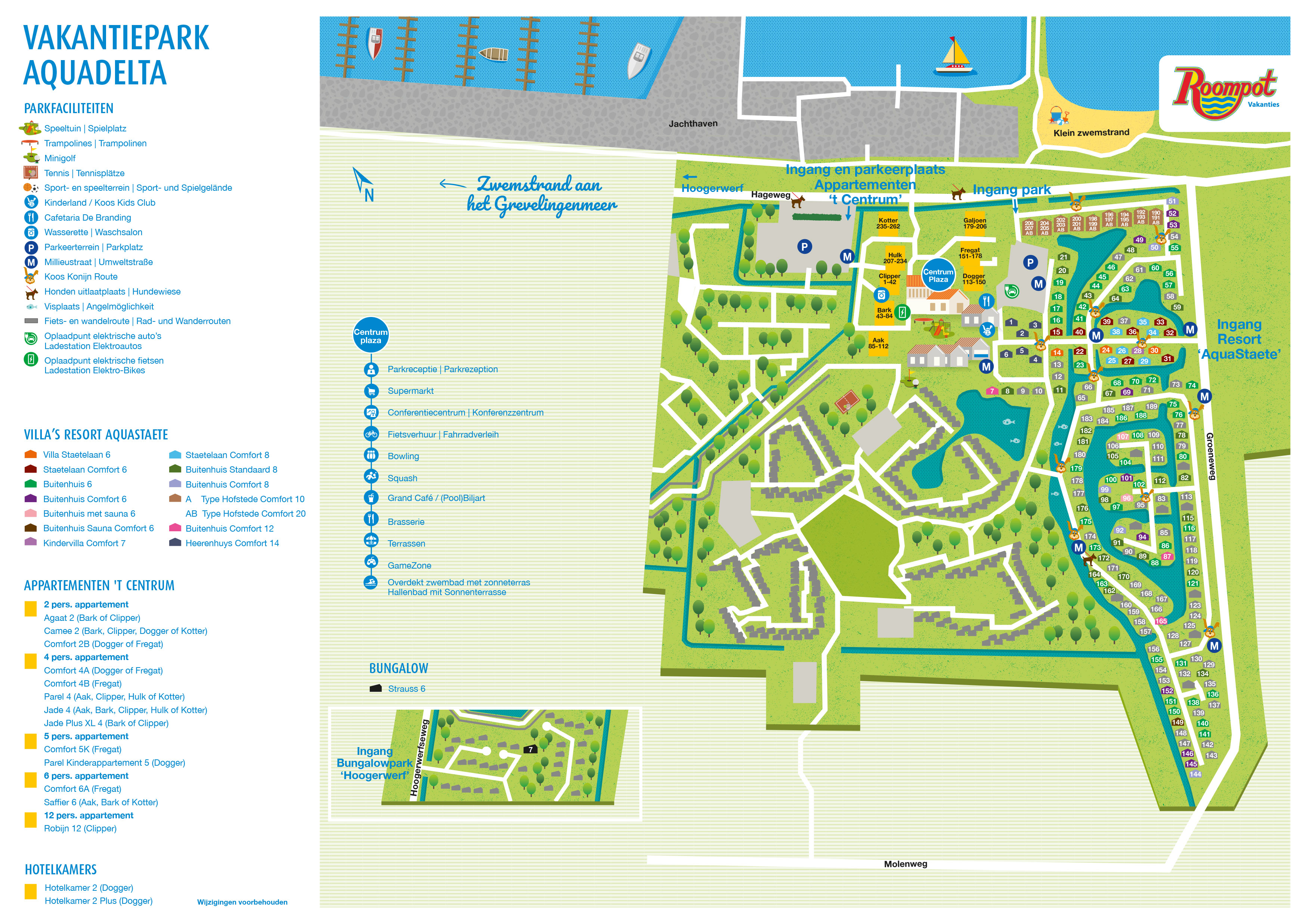 Plattegrond Summio Parc Aquadelta