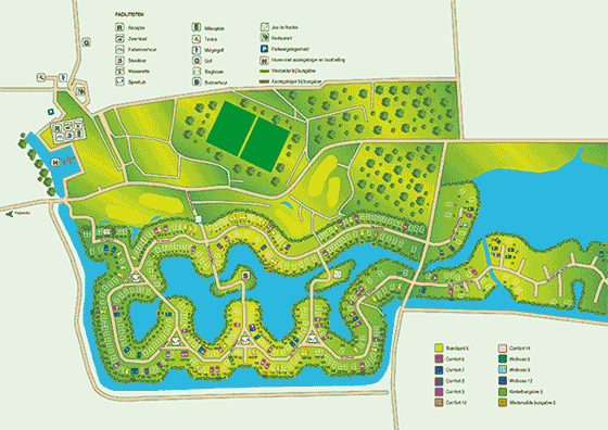 Plattegrond Summio Vakantiepark Emslandermeer - geplaatst door Vakantiekoffer.nl