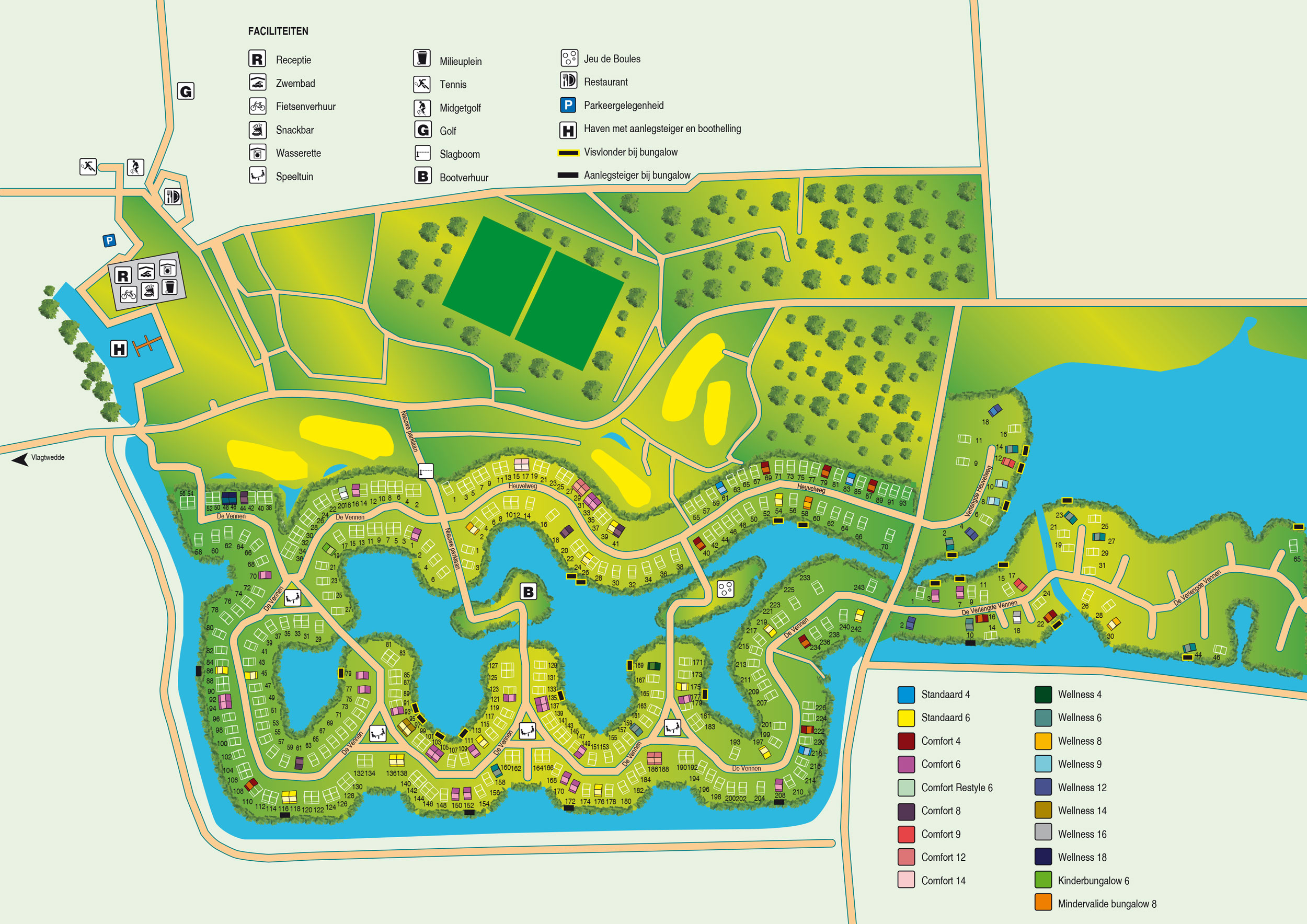 Plattegrond Summio Vakantiepark Emslandermeer