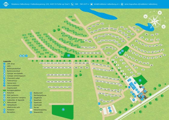 Plattegrond TopPark Résidence Valkenburg - geplaatst door Vakantiekoffer.nl