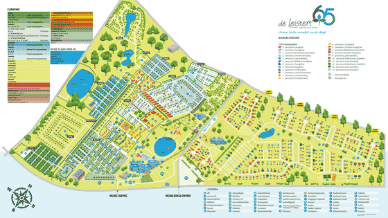 Plattegrond Vakantiepark de Leistert - geplaatst door Vakantiekoffer.nl