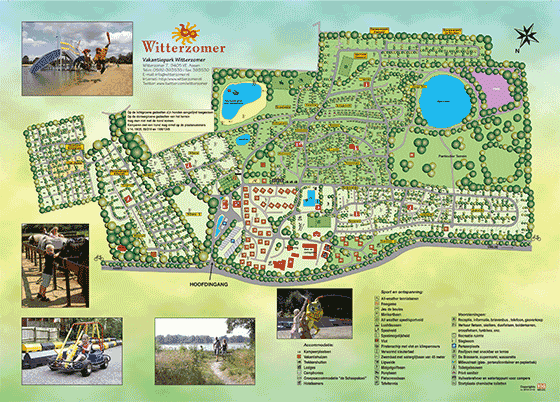Plattegrond Vakantiepark Witterzomer - geplaatst door Vakantiekoffer.nl