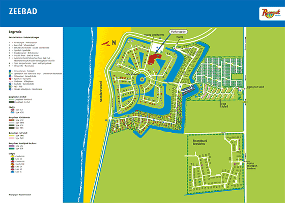 Plattegrond Zeebad - geplaatst door Vakantiekoffer.nl